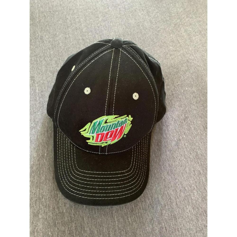 90s Y2K Trucker Hat Gas Station Mountain Dew Baseball Bimbo McBling Trashy Glam